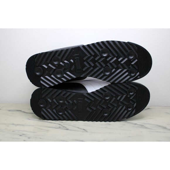 PUMA Roma Basic Black White Silver Men's (US 9.5) NEW IN BOX-353572-11 - Picture 7 of 10